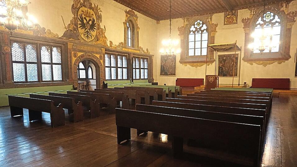 Der ber&uuml;hmte Reichssaal.