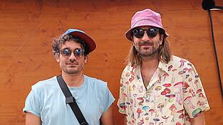 Das dynamische Duo Infernale von 'Dicht & Ergreifend': Fabian Frischmann (links) und Michael Huber. Das dynamische Duo Infernale von 'Dicht & Ergreifend': Fabian Frischmann (links) und Michael Huber.