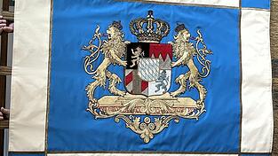 Beim Festgottesdienst zum 165. Gründungsjubiläum des Krieger- u. Reservistenvereins am 24. August wird auch die aufwendig restaurierte erste Fahne des Vereins gesegnet.