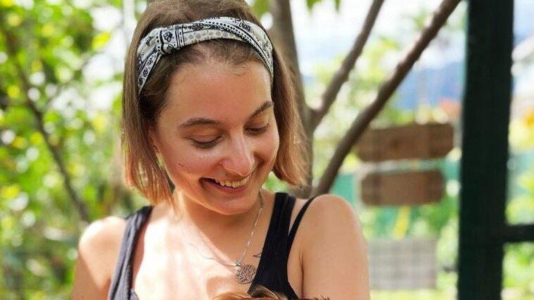 Corinna Kindler arbeitet im Rahmen eines 'Workaways' auf Hawaii.