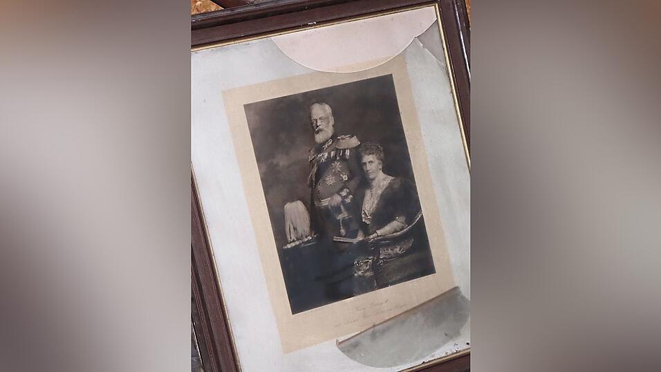 Ein Bild von König Ludwig III. mit Gemahlin. Ein Bild von König Ludwig III. mit Gemahlin.