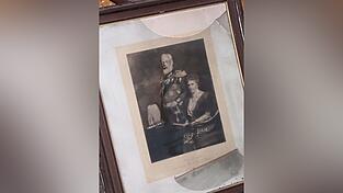 Ein Bild von König Ludwig III. mit Gemahlin. Ein Bild von König Ludwig III. mit Gemahlin.