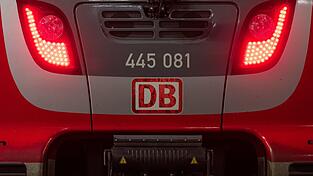 Eine Kollision mit einem Reh hatte in Mittelfranken zu einer kurzzeitigen Sperrung der Bahnstrecke zwischen Emskirchen und Siegelsdorf zur Folge.  (Symbolbild)