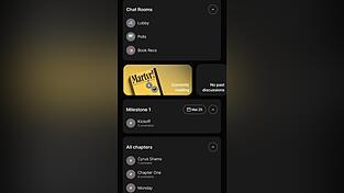 Die App &bdquo;Fable&ldquo; bietet digitale Buchclubs an.