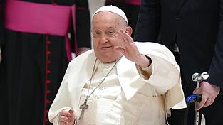 Seit Freitag wird Papst Franziskus in einer Klinik behandelt. (Archivbild)