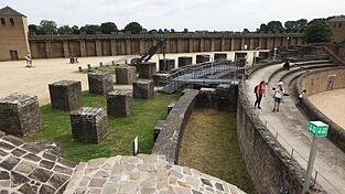 Das Amphitheater im Archäologischen Park in Xanten. Das Amphitheater im Archäologischen Park in Xanten.