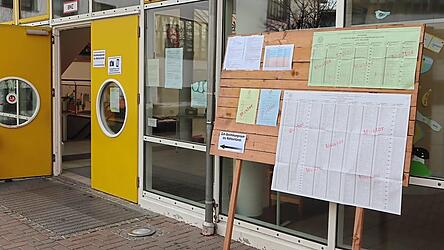 Die Grundschule Nord wird auch am 22. M&auml;rz wieder Wahllokal sein.