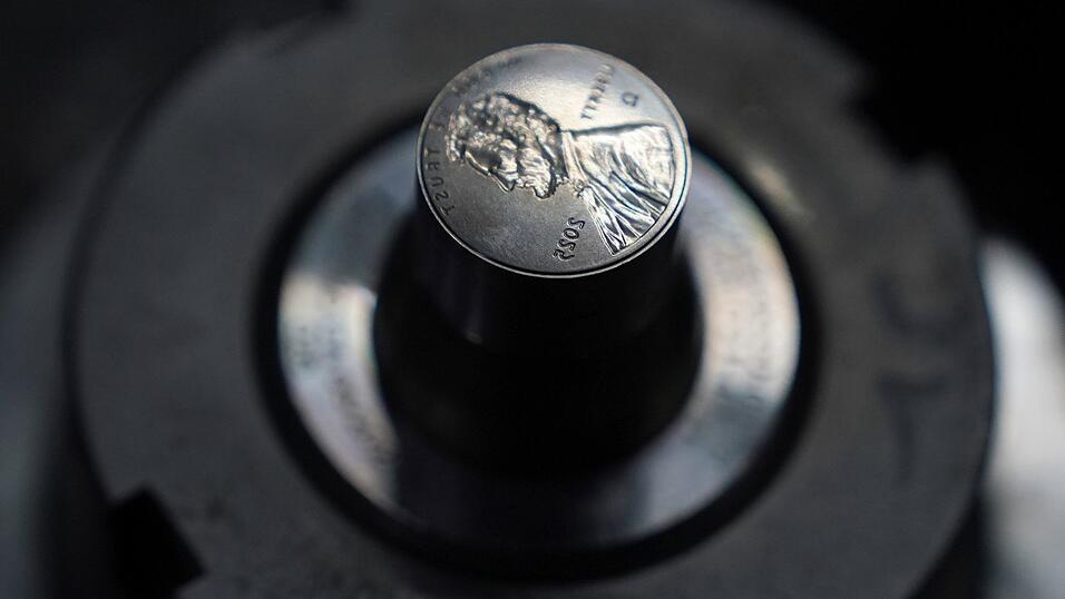 Diese Matrize zum Prägen von Pennys wird künftig nicht mehr gebraucht.