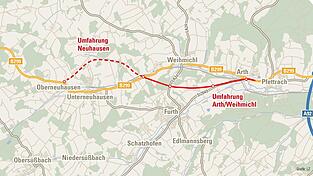Für die Umfahrung von Arth und Weihmichl gibt es jetzt einen Planfeststellungsbeschluss. Die Umfahrung von Neuhausen befindet sich noch in einem früheren Planungsstadium. Für die Umfahrung von Arth und Weihmichl gibt es jetzt einen Planfeststellungsbeschluss. Die Umfahrung von Neuhausen befindet sich noch in einem früheren Planungsstadium.