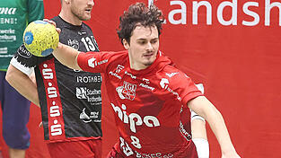 Visier eingestellt: Landshuts Armin Guss (Bild) netzte gegen Haunstetten achtmal ein und avancierte nach seiner Verletzungspause gemeinsam mit Jungspund Moritz Wassermann zum besten TG-Werfer.