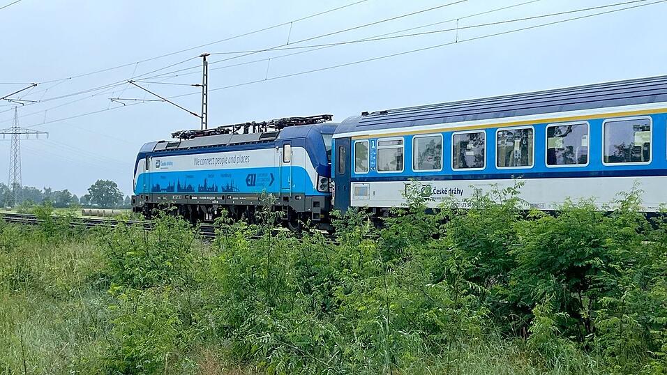 Den Zug f&uuml;r die neue Direktverbindung stellt die Tschechische Bahn ČD. (Archivbild)