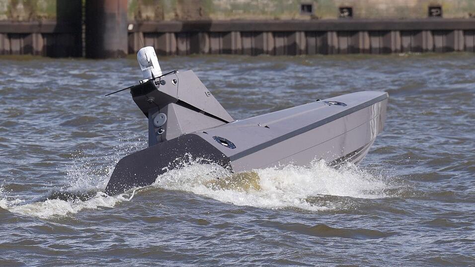 Das Rheinmetall-Drohnenboot ist 8,5 Meter lang. (Archivbild)
