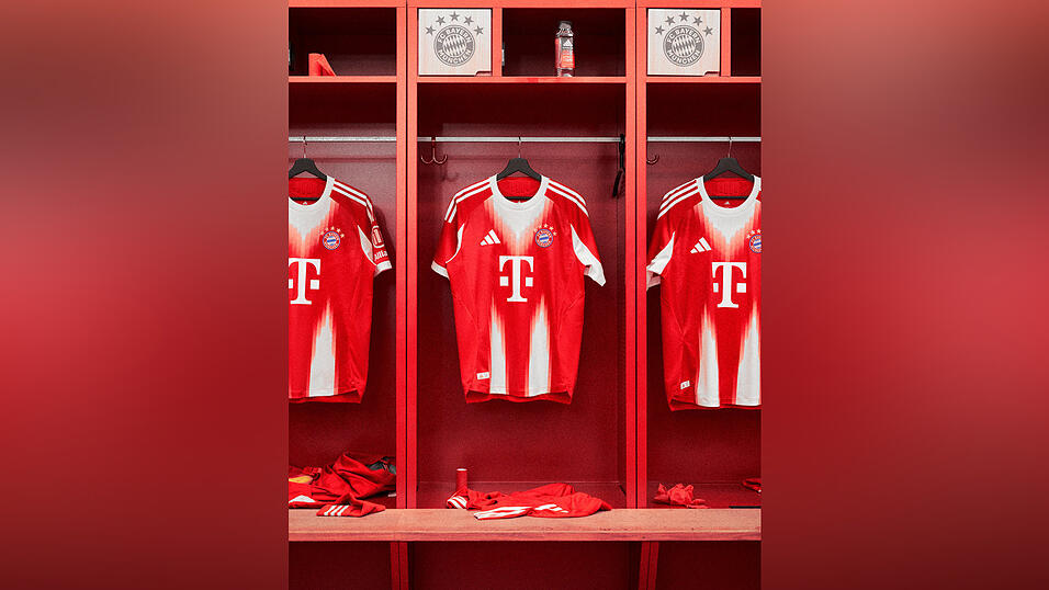 So sieht das neue Trikot des FC Bayern aus.