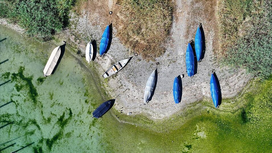 Auch am Bodensee lagen schon vor Wochen Boote auf dem Trockenen. Auch am Bodensee lagen schon vor Wochen Boote auf dem Trockenen.