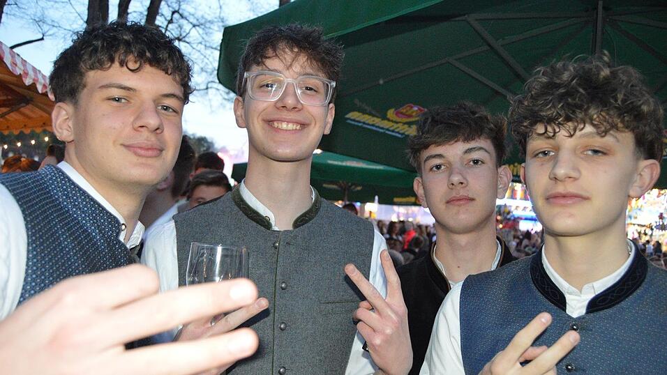 Viele Landshuter feierten am Freitag auf der Dult.&nbsp;