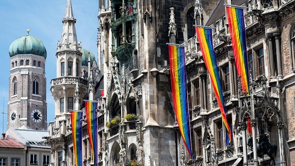 Vom 26. bis 28. Juni wird in M&uuml;nchen der Christopher Street Day gefeiert. (Archivbild)