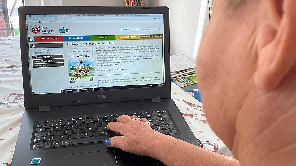 Die Umfrage ist im Internet unter www.moosburg.de zu finden. Die Umfrage ist im Internet unter www.moosburg.de zu finden.