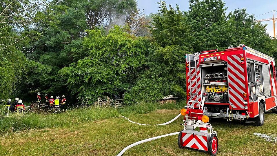 Die Feuerwehren aus Osterwaal, Enzelhausen und Au waren im Einsatz.