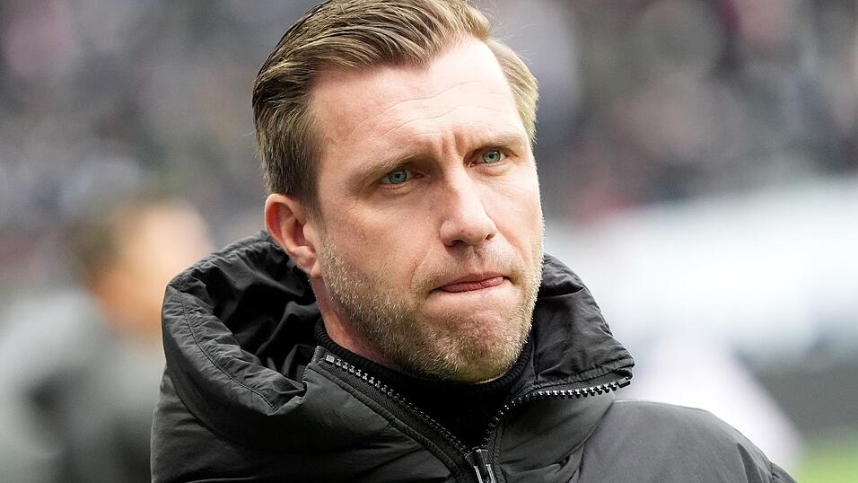 Eintracht Frankfurts Sportvorstand Markus Krösche lässt Gerüchte abprallen. (Archivbild) Eintracht Frankfurts Sportvorstand Markus Krösche lässt Gerüchte abprallen. (Archivbild)