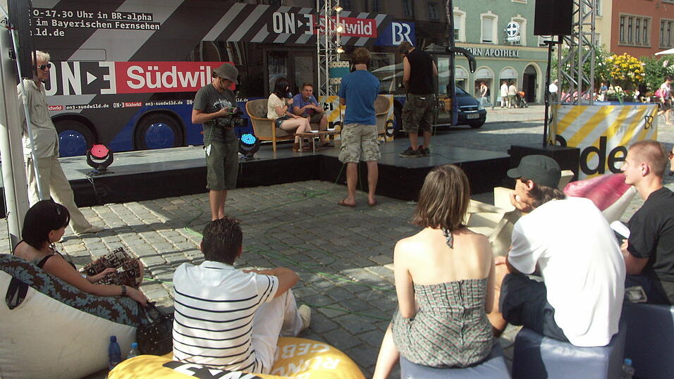 Blick hinter die Kulissen bei on3-südwild. (Foto: Meike Weinzierl) Blick hinter die Kulissen bei on3-südwild. (Foto: Meike Weinzierl)