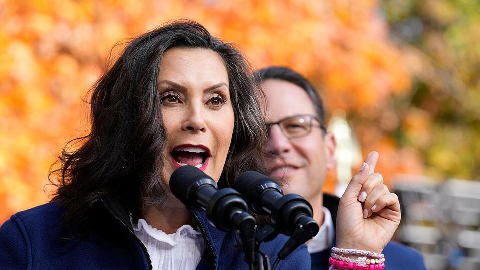 Gretchen Whitmer war vor der letzten Pr&auml;sidentschaftswahl zwischenzeitlich als m&ouml;gliche Kandidatin im Gespr&auml;ch.