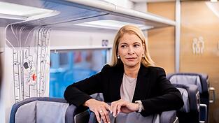 Die neue Bahnchefin Evelyn Palla soll mit einem neuen Vorstandsteam die Probleme bei der Bahn angehen. (Archivbild) Die neue Bahnchefin Evelyn Palla soll mit einem neuen Vorstandsteam die Probleme bei der Bahn angehen. (Archivbild)
