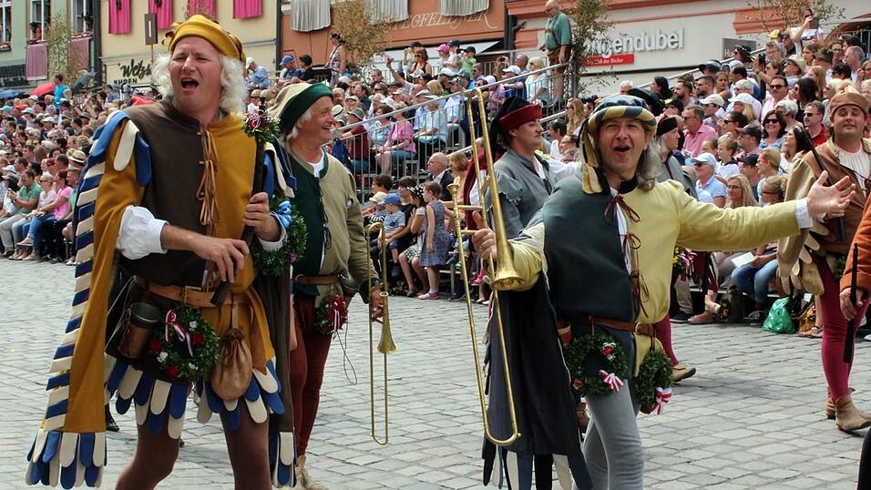 Der letzte Umzug der Landshuter Hochzeit 2017