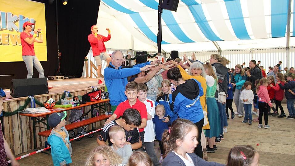 Partylaune f&uuml;r die Kinder ist am Samstag angesagt.