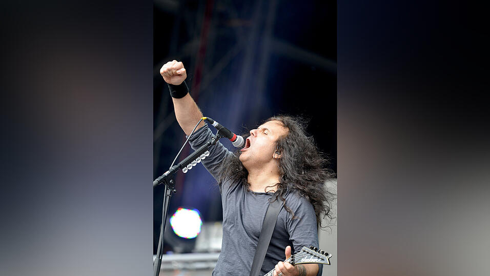 Impressionen vom dritten Tag des 'Rockavaria'-Festivals in M&uuml;nchen. (Fotos: Jens Niering)