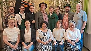 Die Schauspieler der Kolpingsfamilie. Die Schauspieler der Kolpingsfamilie.