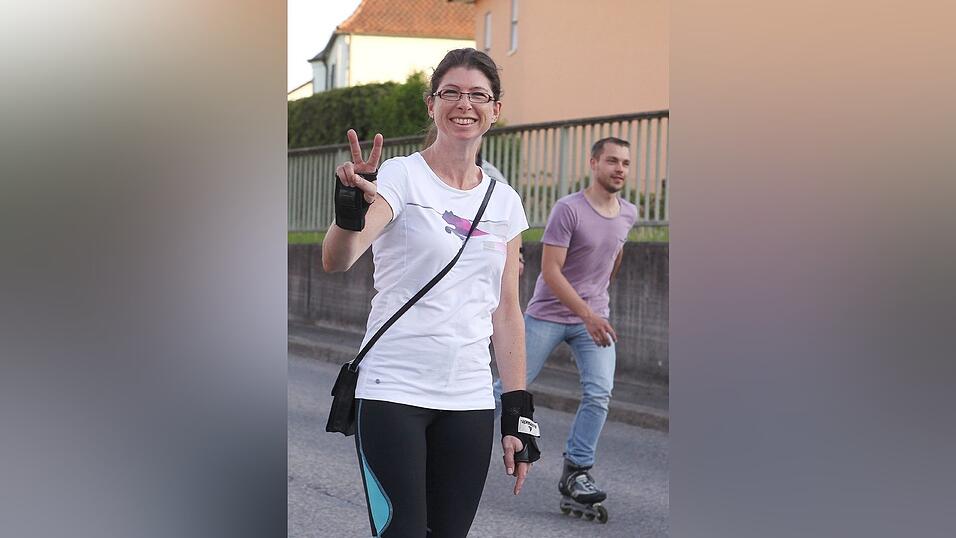 Die Bladenight bereitete den Teilnehmern wieder viel Spaß. Die Bladenight bereitete den Teilnehmern wieder viel Spaß.