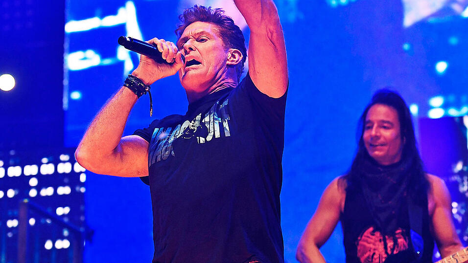 Mit viel Charme und der Fähigkeit zur Selbstironie: David Hasselhoff in der Olympiahalle Mit viel Charme und der Fähigkeit zur Selbstironie: David Hasselhoff in der Olympiahalle