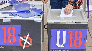 Bei der U18-Wahl treten Kinder und Jugendliche an die Wahlurne.