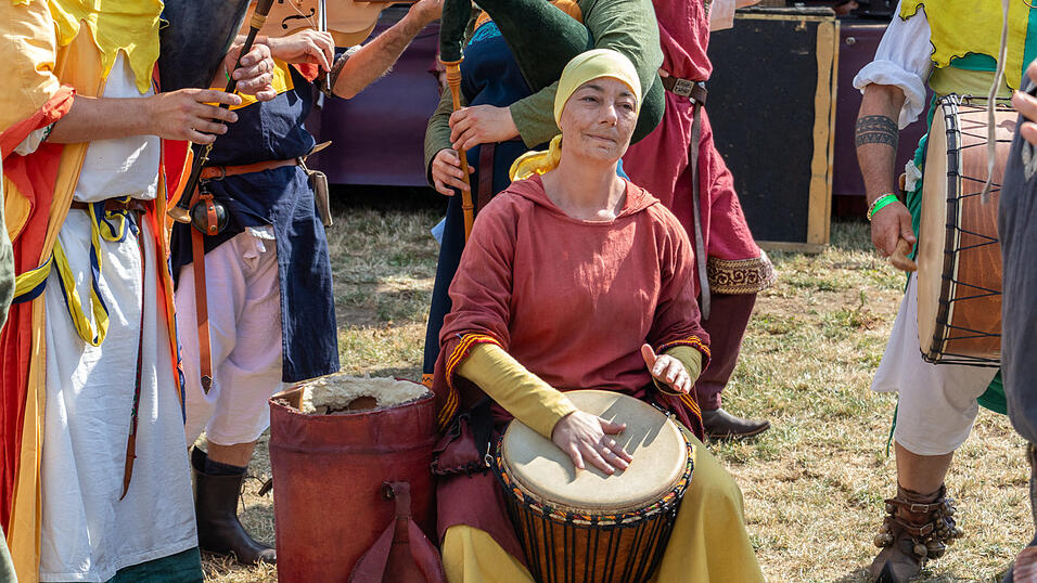 Am Samstag fand in Winzer das Burgfest statt.