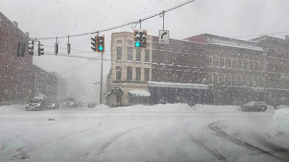 Es werden massive Schneef&auml;lle in den USA erwartet.