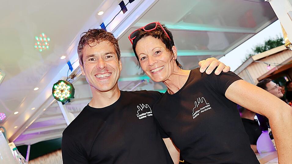 Robert Kellner und Festmutter Daniela Müller-Reichl. Robert Kellner und Festmutter Daniela Müller-Reichl.