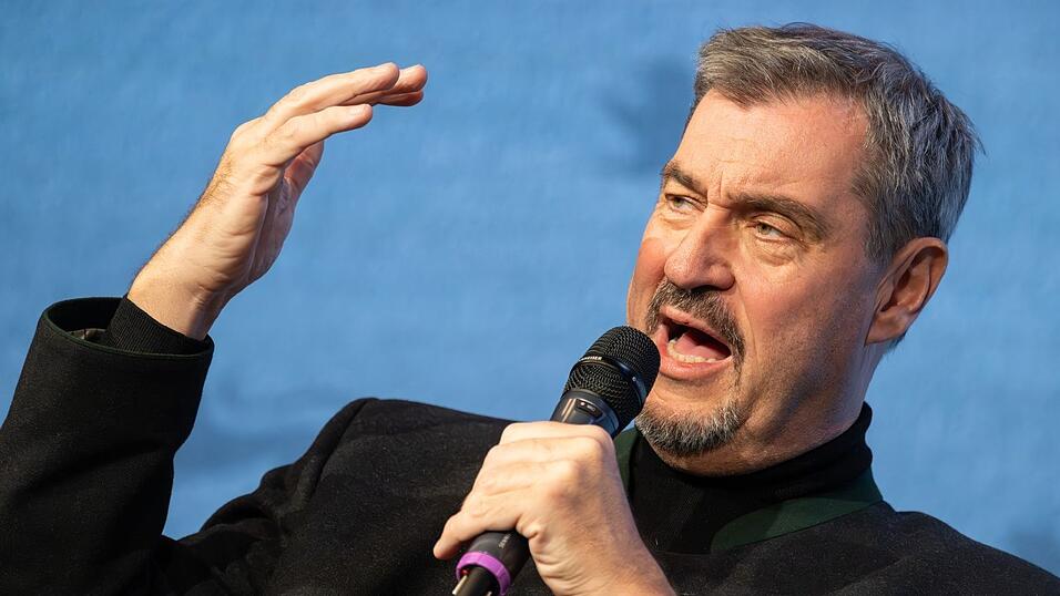 Markus Söder greift die AfD frontal an. (Archivbild)