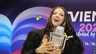 Die Gewinnerin des Eurovision Song Contest (ESC) 2026: Dara aus Bulgarien. (Archivbild) Die Gewinnerin des Eurovision Song Contest (ESC) 2026: Dara aus Bulgarien. (Archivbild)