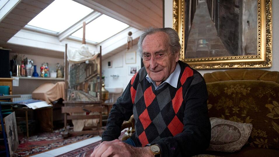 Walter Schulthei&szlig; war auch Maler. (Archivbild)