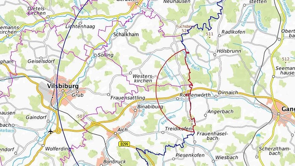 Eine Sperrzone befindet sich lediglich noch im &ouml;stlichen Landkreis Landshut durch den Ausbruch im Kreis Rottal-Inn.