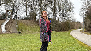 Gabriella Lando kommt gerne mit ihrem Sohn an ihren Lieblingsplatz, den Spielplatz in Auloh. Gabriella Lando kommt gerne mit ihrem Sohn an ihren Lieblingsplatz, den Spielplatz in Auloh.