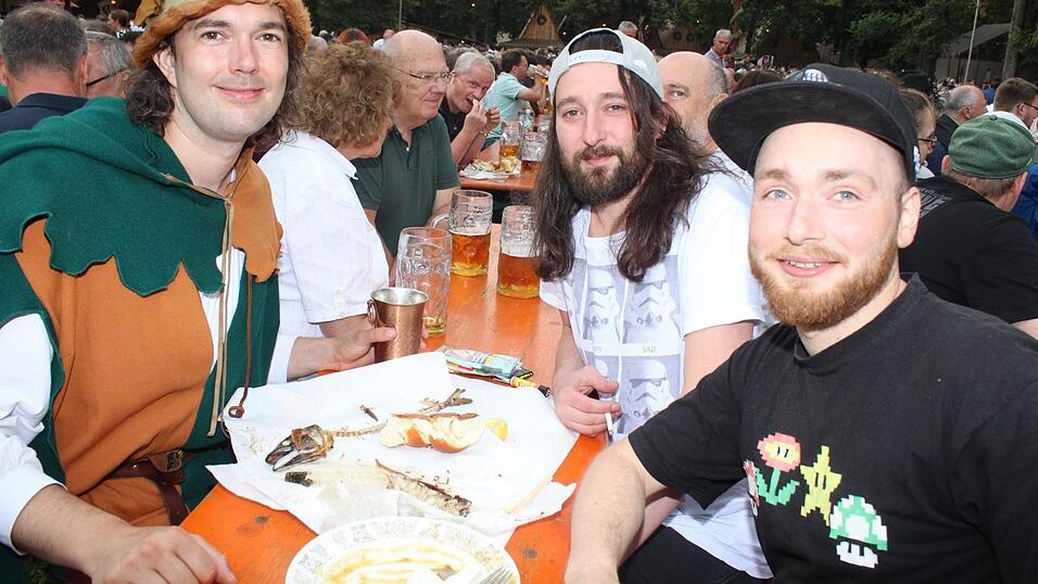 Der Zehrplatz war am Freitag, 21. Juli, gut besucht.