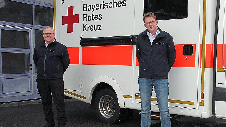 Wachleiter Kai Hermann und Stellvertreter Matthias M&uuml;hlbauer (li.)