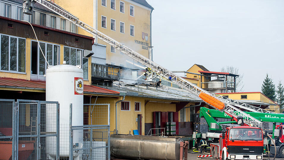 Bei dem Brand in der Irlbacher Schlossbrauerei entstand ein Millionenschaden. Foto: Mathias Adam