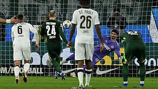 Tor-Deb&uuml;t: Christian Eriksen schie&szlig;t per Handelfmeter seinen ersten Bundesliga-Treffer f&uuml;r den VfL Wolfsburg.