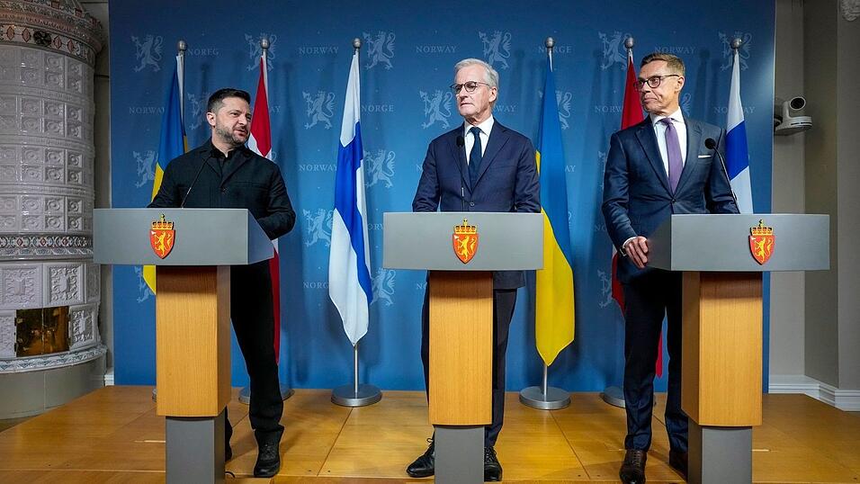 Finnland und Norwegen engagieren sich als Nachbarn Russland für eine Beendigung des Moskauer Angriffskrieges gegen die Ukraine. (Archivbild) Finnland und Norwegen engagieren sich als Nachbarn Russland für eine Beendigung des Moskauer Angriffskrieges gegen die Ukraine. (Archivbild)