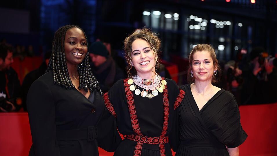 Die Perspectives-Jury: Aïssa Maïga (l-r), Meryam Joobeur und María Zamora.