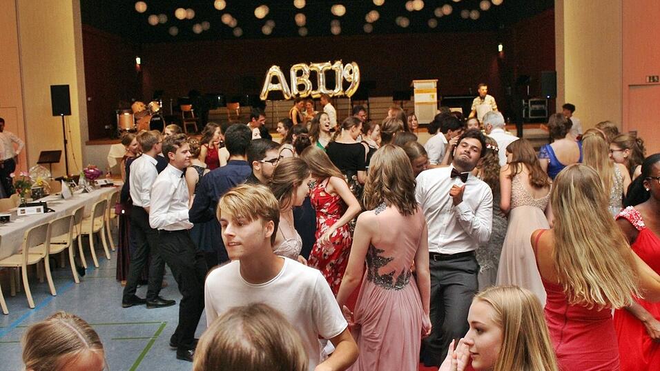 Beste Stimmung auf der Abifeier des Gymnasiums Seligenthal.