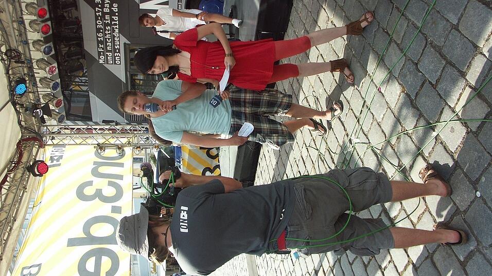 Blick hinter die Kulissen bei on3-südwild. (Foto: Meike Weinzierl) Blick hinter die Kulissen bei on3-südwild. (Foto: Meike Weinzierl)