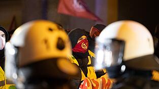 AfD-Gegner aus ganz Deutschland wurden in Gießen erwartet.